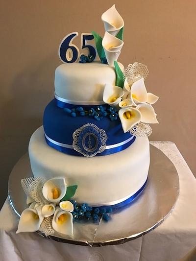 65th Anniversary - Cake by Julia 