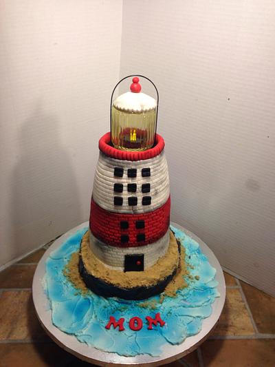 Mamas lighthouse - Cake by Sheri Hicks