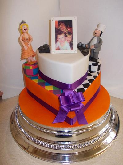 Heart Wedding Cake - Cake by David Mason