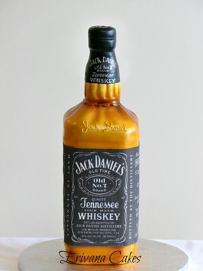 Jack Daniel's Bottle cake - Cake by erivana