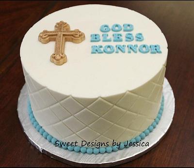 Konnor's communion - Cake by SweetdesignsbyJesica