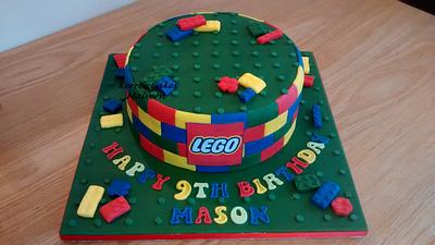 Lego cake x - Cake by Kerri's Cakes