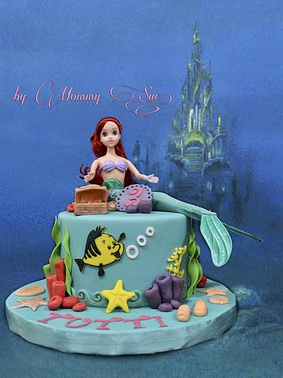 Little Mermaid Cake - Cake by Mommy Sue