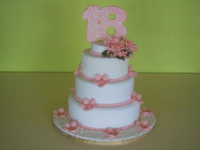 18TH BIRTHDAY CAKE - Cake by rach7