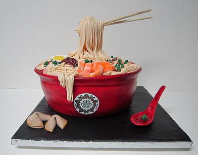Noodle Bowl Cake - Cake by theMIXcustomcakes