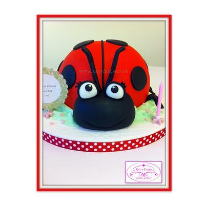 Ladybird Birthday Cake - Cake by Kays Cakes