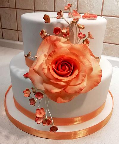 Rose - Cake by Majka Maruška
