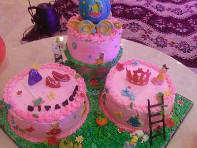 Cyndrella theme cake - Cake by Nandita