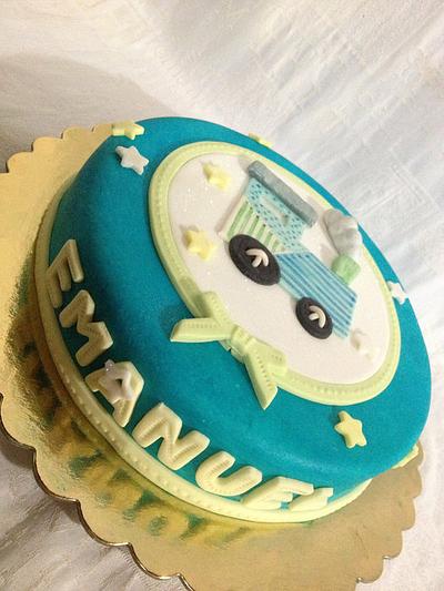 Emanuel Baby Shower - Cake by TheCake by Mildred