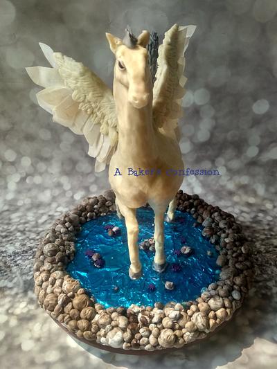 Pegasus Cake - Cake by Janannie Rangaswamy