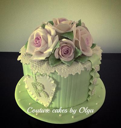 BD cake for woman - Cake by Couture cakes by Olga