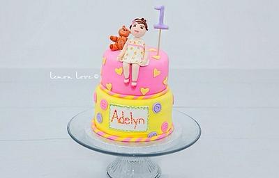 Birthday girl cake! - Cake by Linnquinn