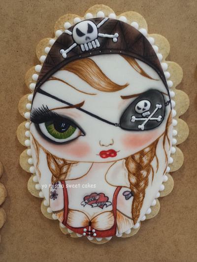 Pirate cookie - Cake by Marilo Latorre  yo misma sweet cakes