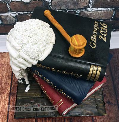Theresa - Barrister Birthday Cake - Cake by Niamh Geraghty, Perfectionist Confectionist
