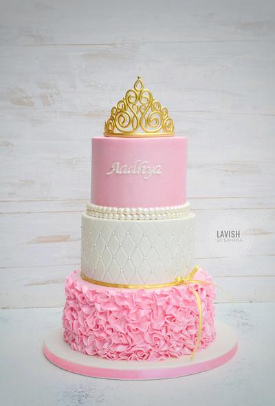 Pretty princess - Cake by Sahana Lakshmi