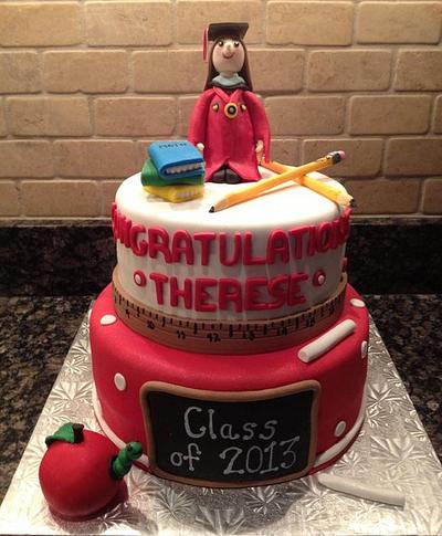 Graduation Cake - Cake by Pattie Shanahan