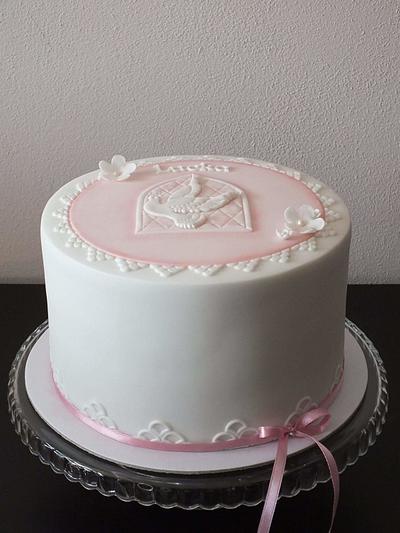 communion cake for girl - Cake by Janeta Kullová