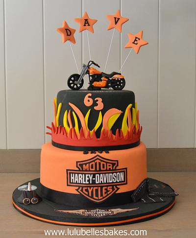 Harley Davidson Cake - Cake by Lulubelle's Bakes