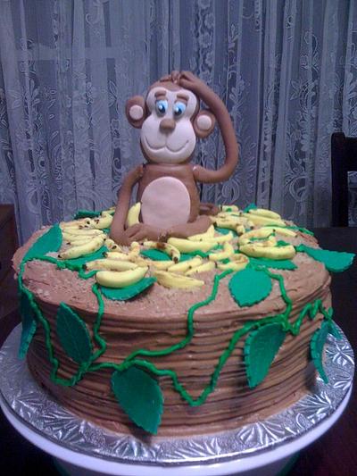 monkey cake - Cake by manons195