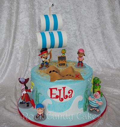 Jake the Neverland Pirate - Cake by Rock Candy Cakes