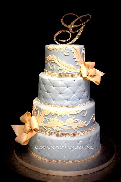 Simply Elegant - Cake by Sandrascakes