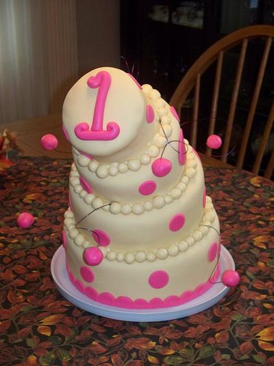 Lauren's 1st - Cake by mallorymaid