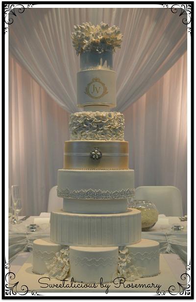 Wedding Cake - Cake by Rosemary
