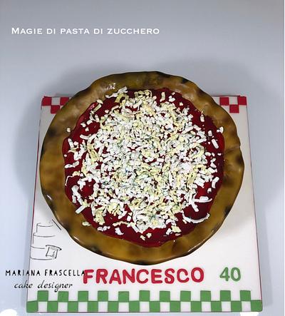 Pizza cake - Cake by Mariana Frascella