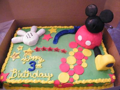 Mickey Mouse Clubhouse - Cake by Christa
