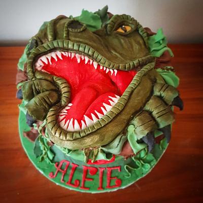 T Rex cake - Cake by Stacys cakes