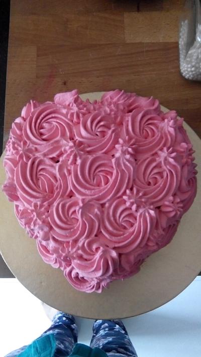 Valentine's day cake. - Cake by Heena Sagani