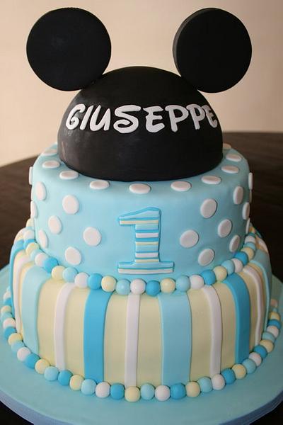 Baby Mickey Mouse Cake - Cake by The SweetBerry