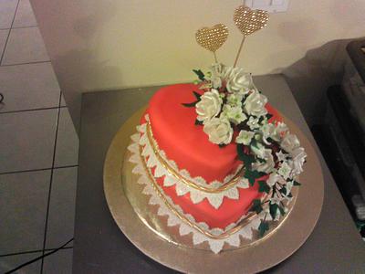 Red cake - Cake by Wanda
