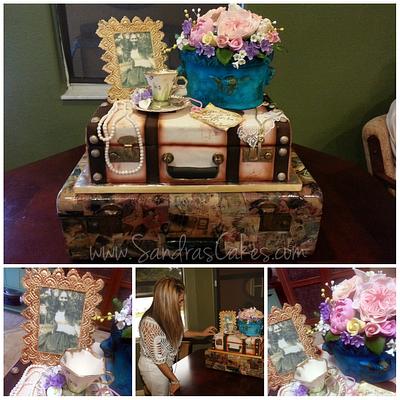 Mom's Memorial Service - Cake by Sandrascakes
