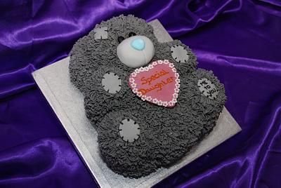 Me to You Bear  - Cake by Cushty cakes 