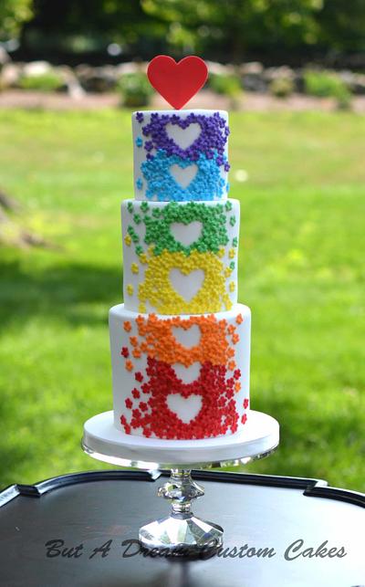 Love Always Wins - Cake by Elisabeth Palatiello