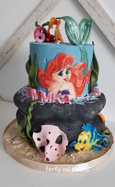  Bday Ariel - Cake by Kaliss