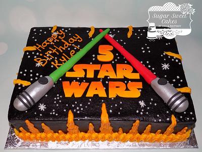Star Wars - Cake by Sugar Sweet Cakes
