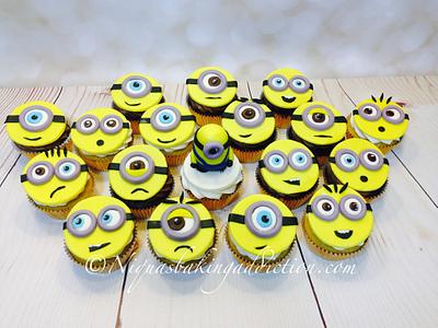 Minion Mania Cupcakes - Cake by Cake'D By Niqua