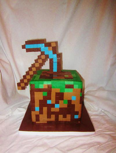 Minecraft Cake - Cake by Mojo3799