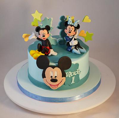 Mickey and Minnie Mouse - Cake by Carmen Iordache