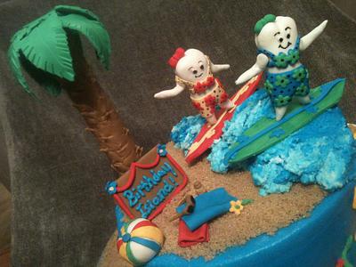 Surfing Teeth - Cake by Joy Jarriel