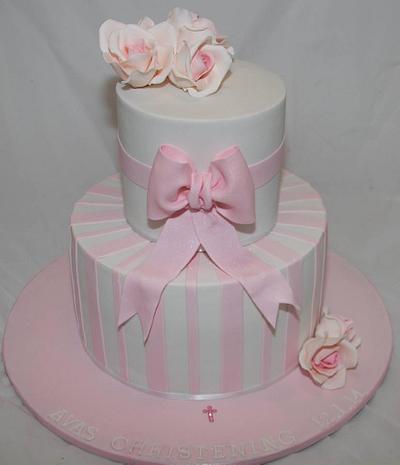Christening Cake  - Cake by Koulas Cake Creations