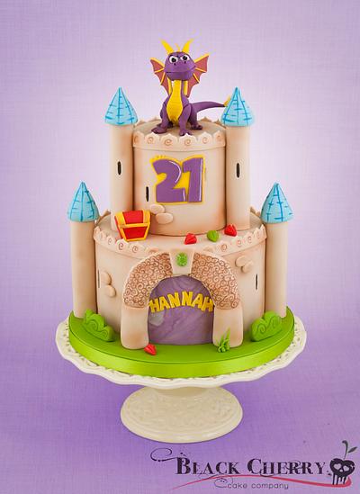 Spyro the Dragon Cake - Cake by Little Cherry