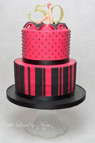 50th Birthday cake - Cake by Nivia