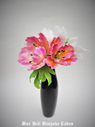 Parrot Tulips - Cake by Nor