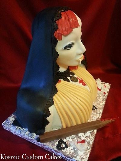 Vampire - Icing Smiles - Cake by Kosmic Custom Cakes
