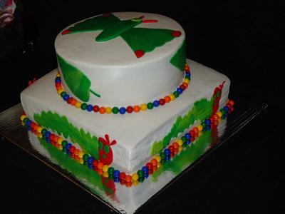 The Very Hungry Caterpillar - Cake by Kim Leatherwood