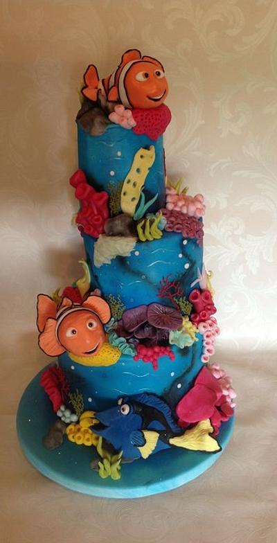 Nemo n friends  - Cake by Claire