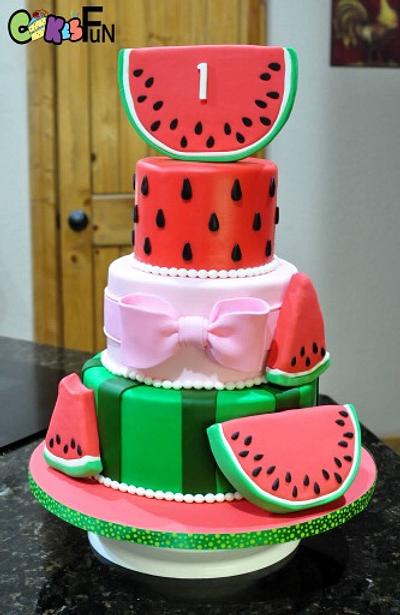 Watermelon cake - Cake by Cakes For Fun